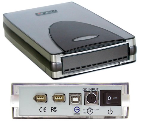 Lautsprecher: Lindy USB 2.0 & FireWire Premium Laufwerksgeh�use 3,5 Zoll (IDE/UDMA/ATA/Atapi)