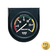 Auto Meter 2337 Autogage Mechanical Individual Console Vacuum Gauge