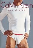 Calvin Klein Mens Prostretch Long Sleeve Crew Neck T-Shirt