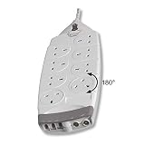 Belkin Irish SurgeMaster, 8-Way, Tel/Fax/Modem/Cable or DSL Modem Protection, 2m Cable