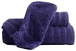 Martex Egyptian Big Bath Towel 2-Pack with Free Washcloth 2-Pack, Navy