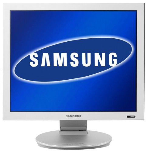 Festplatten: Samsung Syncmaster 173P 17 Zoll TFT Monitor silber matt DVI Kontrast 1000:1