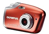 Olympus Mju Mini Velvet Red Digital camera [4MP , 2 x Optical Zoom]