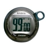 BonJour Large Readout Quickset Timer with Clock