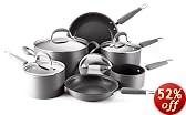 KitchenAid Gourmet Essentials 10-Piece Hard-Anodized Cookware Set
