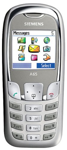 Festplatten: Siemens A65 sparking silver Handy