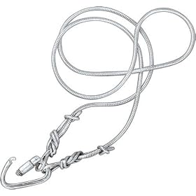 Climbing Rope Chain and Carabiner by Joel Horn by Joel Horn
