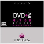 MP3 Player: medianca DVD+RW DVD+RW Rohling 4700MB 2.4xSpeed JewelCase