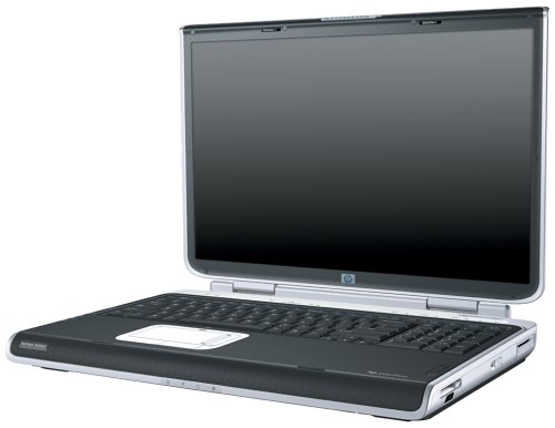 Heimkinosysteme: Hewlett-Packard ZD7383EA 17 Zoll WXGA+ Notebook (Intel Pentium 4 3,2 GHz HT, 512 MB Ram, 80 GB HDD, nVidia GeForce Go 5700, DVD+R/RW Brenner)