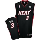 Heat Reebok Big Kids Replica Road Basketball Jersey