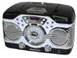 Studebaker AM/FM Black/White CD Clock Radio