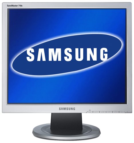 Festplatten: Samsung Syncmaster 710N 17 Zoll TFT-Monitor silber/schwarz (8ms Reaktionszeit)