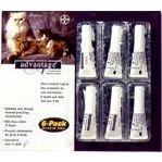 Advantage Flea Treatment for Cats 10+ lbs. (6 month pack)