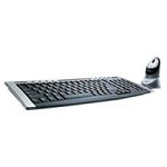 Festnetztelefone: Fujitsu Siemens Wireless Keyboard Slim Black Tastatur schnurlos 104 Tasten US Schwarz