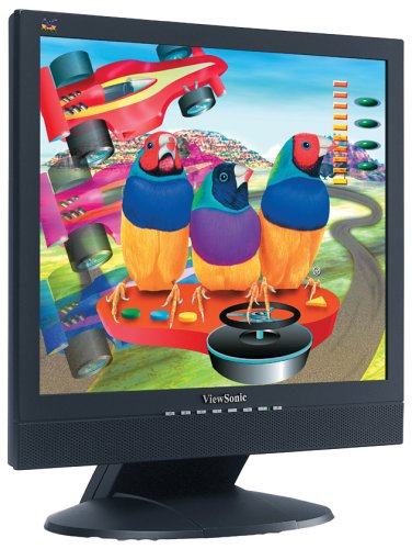 Verstaerker Und Receiver: Viewsonic VG712B 17 Zoll TFT-Monitor schwarz