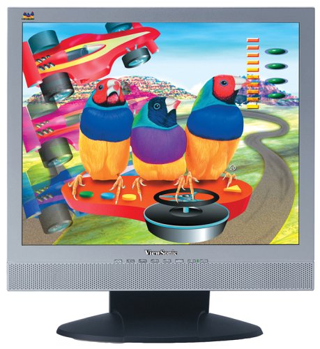 Verstaerker Und Receiver: Viewsonic VG712S 17 Zoll TFT-Monitor DVI