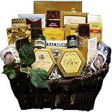 Pick Of The Season Grand Gourmet Food Gift Basket with Smoked Salmon - Large