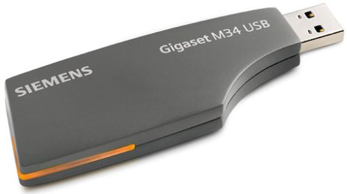 Festplatten: Siemens Gigaset M34 USB, silber