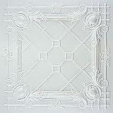 Ceiling Tiles White Polymer, Charleston, 23 3/4