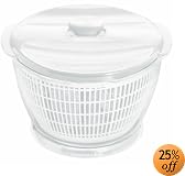KitchenAid Professional Salad Spinner, White