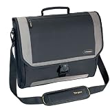 TV Ger&auml;te: Targus XL Metro Messenger Notebooktasche bis 17.0 Zoll, schwarz / grau