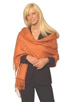Cashmere Pashmina Shawls are luxuriously soft, warm and lightweight. They are the ultimate womens accessory and can be used as a shawl, wrap or scarf. Dimensions are 80 inches length and 28 inches width. The fabric comprises of approximately 70% Cashmere Pashmina wool and 30% Silk. The combination of Cashmere and Silk makes the fabric versatile and resonating with color. Made in Nepal and India. They are available in 56 vibrant colors.