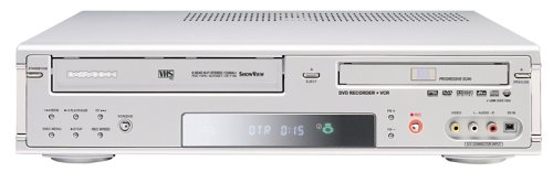 Digitalkameras: Daewoo DF-7100 DVD-Rekorder/Videorekorder Kombination silber