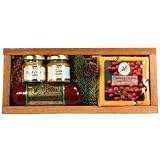 Rustic Cheese, Sausage and Mustard Tray