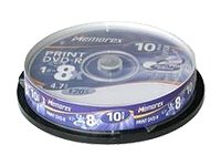 MP3 Player: Memorex DVD-R 10er Spindel 8x Speed Print DVD-Rohlinge