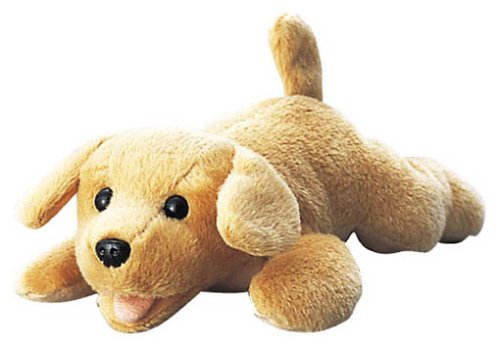Drucker: Elecom Groomy - Golden Labrador soft  toy Microfaser Monitor Reinugungstier