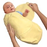 Swaddleme&reg; Adjustable Infant Wrap Microfleece Small, Yellow