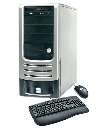 Festplatten: Systemax Low Noise Desktop-PC, AMD Athlon 64Bit Prozessor XP 3400+