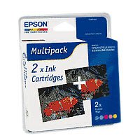 Drucker: Epson TWINPACK 2X COLOR C13T027401 Tintenpatronen f�r f�r Stylus Photo 810/830/925