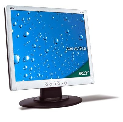 Acer AL1912s Monitor LCD-TFT 19.0' 1280 x 1024 TCO99 Schwarz-silber