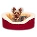 Small Dog Bed : The Pet Nest Navy Plaid Small