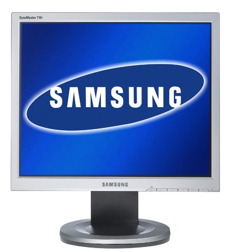 Festplatten: Samsung Syncmaster 710T 17 Zoll TFT Monitor silber (Kontrast 600:1, 12 ms Reaktionszeit)