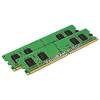 Kompaktanlagen: Kingston ValueRAM 512.0 MB DIMM Kit DDR2 Speichererweiterung 512 MB DDR2-400 240 Pin CL3 5 ns 1.8 V ECC Registered (2 x 256 MB)