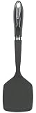 Cuisinart Silicone Solid Turner with ABS Handle. Black