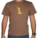 Big Brown Mother (Brown) - Old School Soviet Skate T Shirt