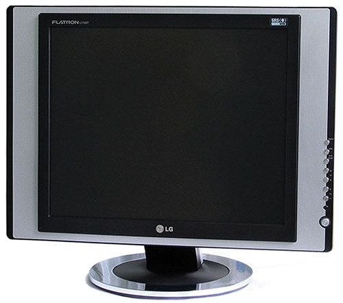 Lautsprecher: LG L 173 ST 17-Zoll/ 43 cm 5:4 LCD-Fernseher silber