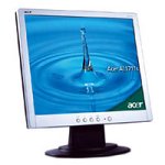 Elektronik Und Foto: Acer AL1711S 17 Zoll TFT Monitor silber/schwarz