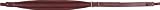 Sofia Mari Leather Accordion Strap, Burgundy