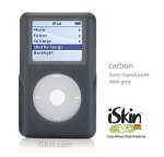 iSkin EVO2 iPod Jacket for 4th Gen 40GB iPod - Carbon