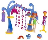 Polly Pocket Quick Clik Sporty Style Shop 17 Piece