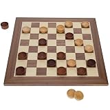 Walnut Checkers Set