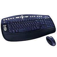 MP3 Player: Microsoft Wireless Optical Desktop 2.0 Elite Bluetooth Tastatur schnurlos 102 Tasten MS WXP E + Wireless Optical Maus Schwarz