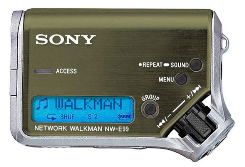 Festplatten: Sony NW-E 99 Tragbarer MP3-Player 1 GB chrom