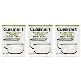 Cuisinart DCC-RWF-3PK Charcoal Water Filters, 1 Year Supply, Includes 3 DCC-RWF packages.