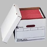 Perma Products 32350 Perma Stor-All Hanging File Folder Boxes, Storage File, 13-1/2