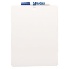 Boone 70639 Dry Erase Board w/o Frame, Includes Marker Tray, 8-1/2x11,White